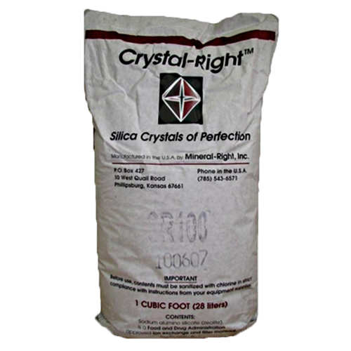 Синтетический цеолит «Crystal Right» СR-100 (28,3 л, 22 кг)