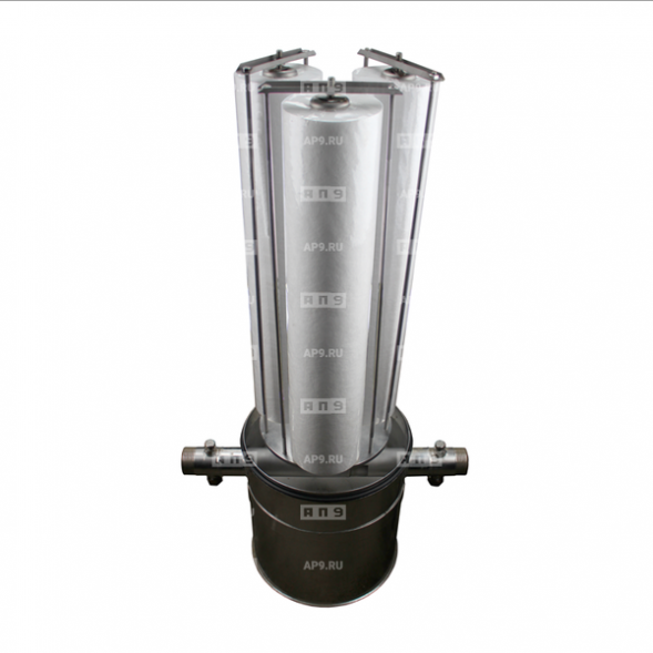 Корпус магистрального фильтра под 3 картриджа 20BB для горячей\холодной воды КВФ 265х3