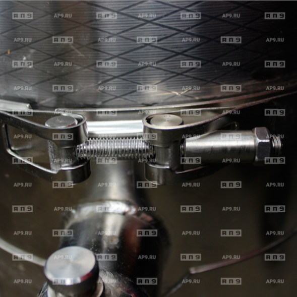 Корпус магистрального фильтра под 3 картриджа 20BB для горячей\холодной воды КВФ 265х3