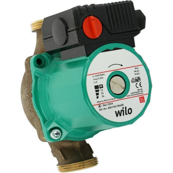 Циркуляционный насос Wilo STAR-Z 20/4-3