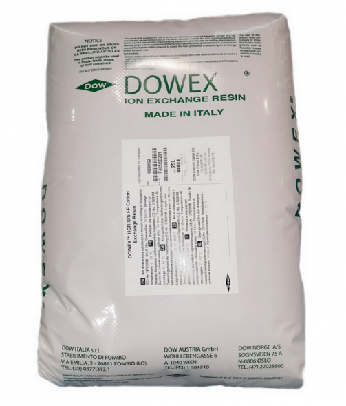 Ионообменная смола Dow Dowex HCR-S/S Cation Exchange Resin