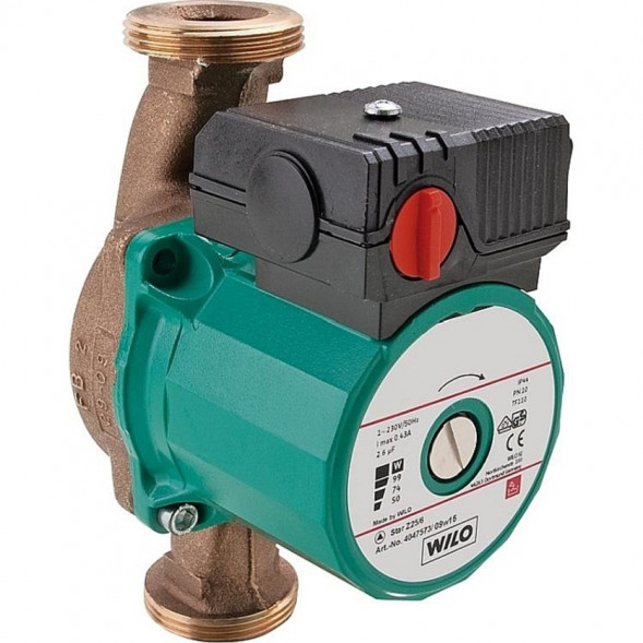 Циркуляционный насос Wilo STAR-Z 25/6-3