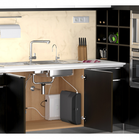 Система обратного осмоса Prio Новая Вода Expert Osmos MOD600 с минерализатором и помповым блоком