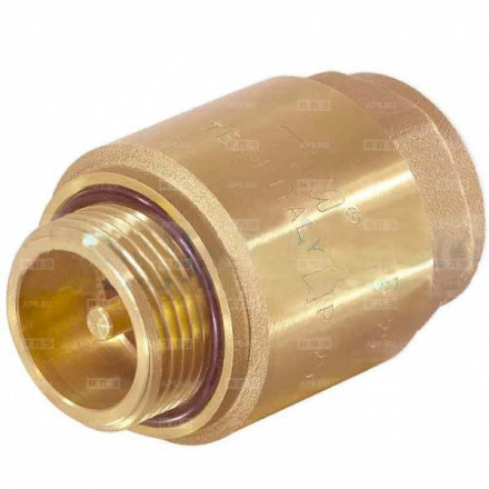 Обратный клапан 1 с металлическим седлом внутренняя/наружняя резьба